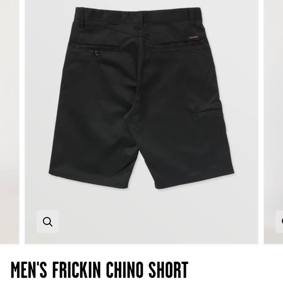 Volcom Charcoal Chino Shorts - Picture 7 of 8